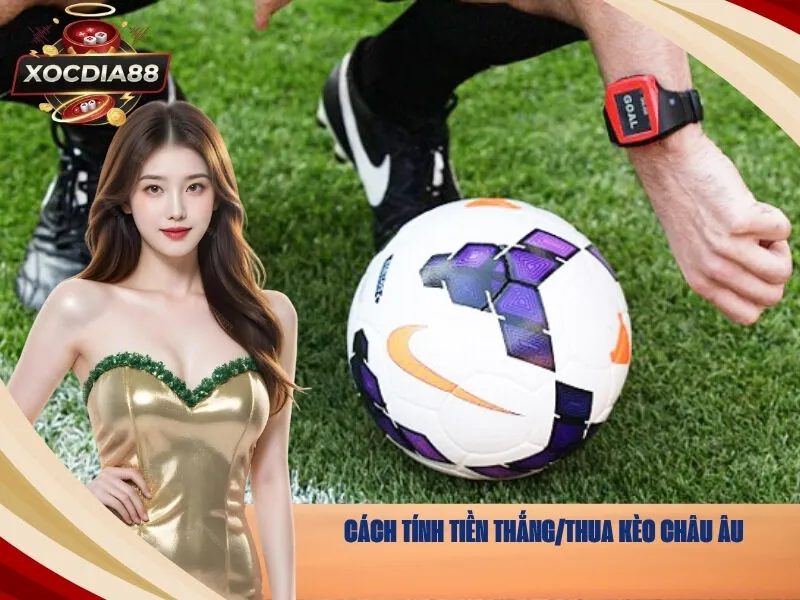 Cách tính tiền thắngthua Kèo châu Âu