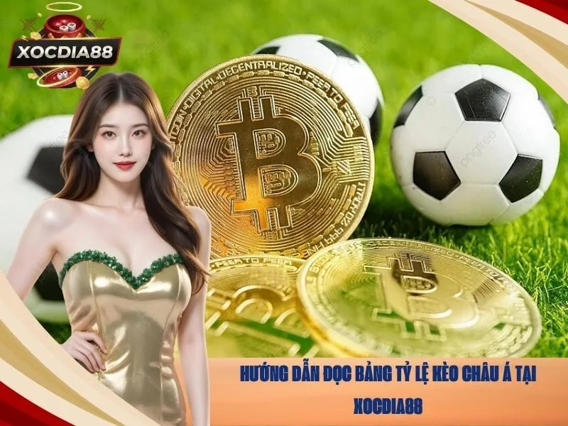 Hướng dẫn đọc Bảng tỷ lệ kèo Châu Á tại xocdia88