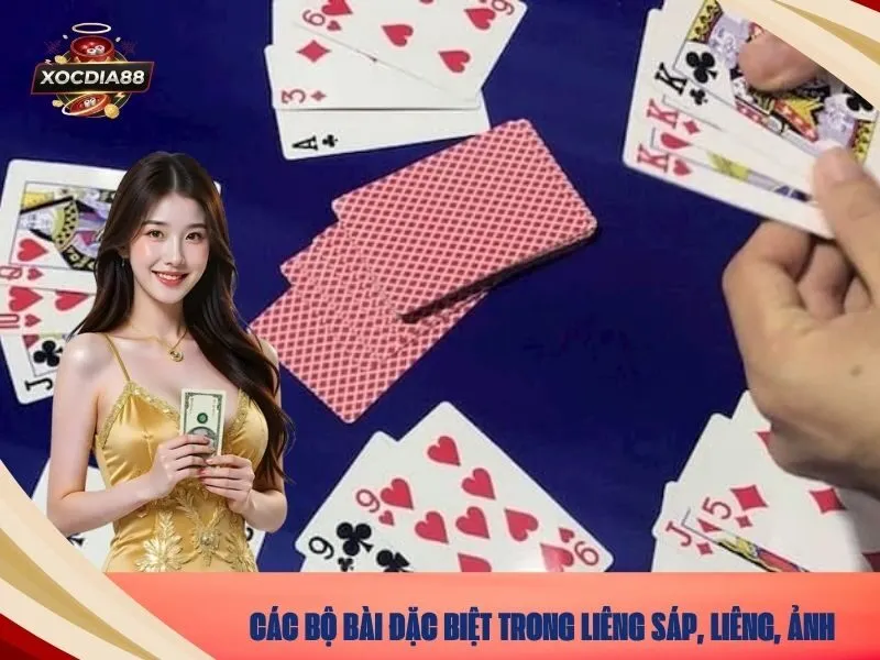 Các bộ bài đặc biệt trong liêng sáp, liêng, ảnh