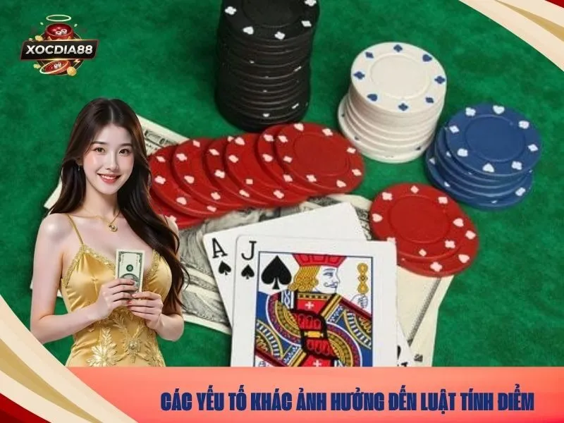 Các yếu tố khác ảnh hưởng đến luật tính điểm