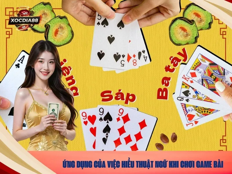 Ứng dụng của việc hiểu thuật ngữ khi chơi game bài