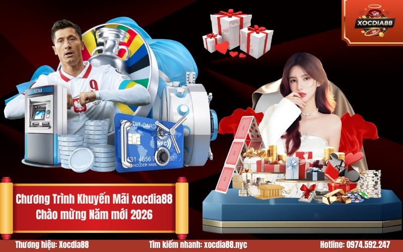 Chương Trình Khuyến Mãi xocdia88 Chào mừng Năm mới 2026