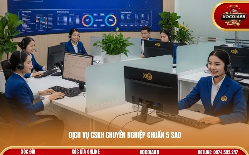 Dịch vụ CSKH chuyên nghiệp chuẩn 5 sao