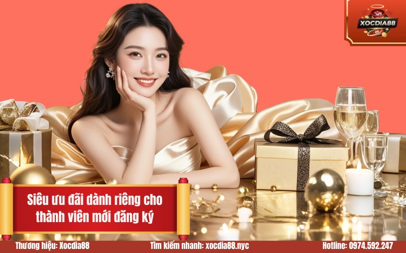 Siêu ưu đãi dành riêng cho thành viên mới đăng ký